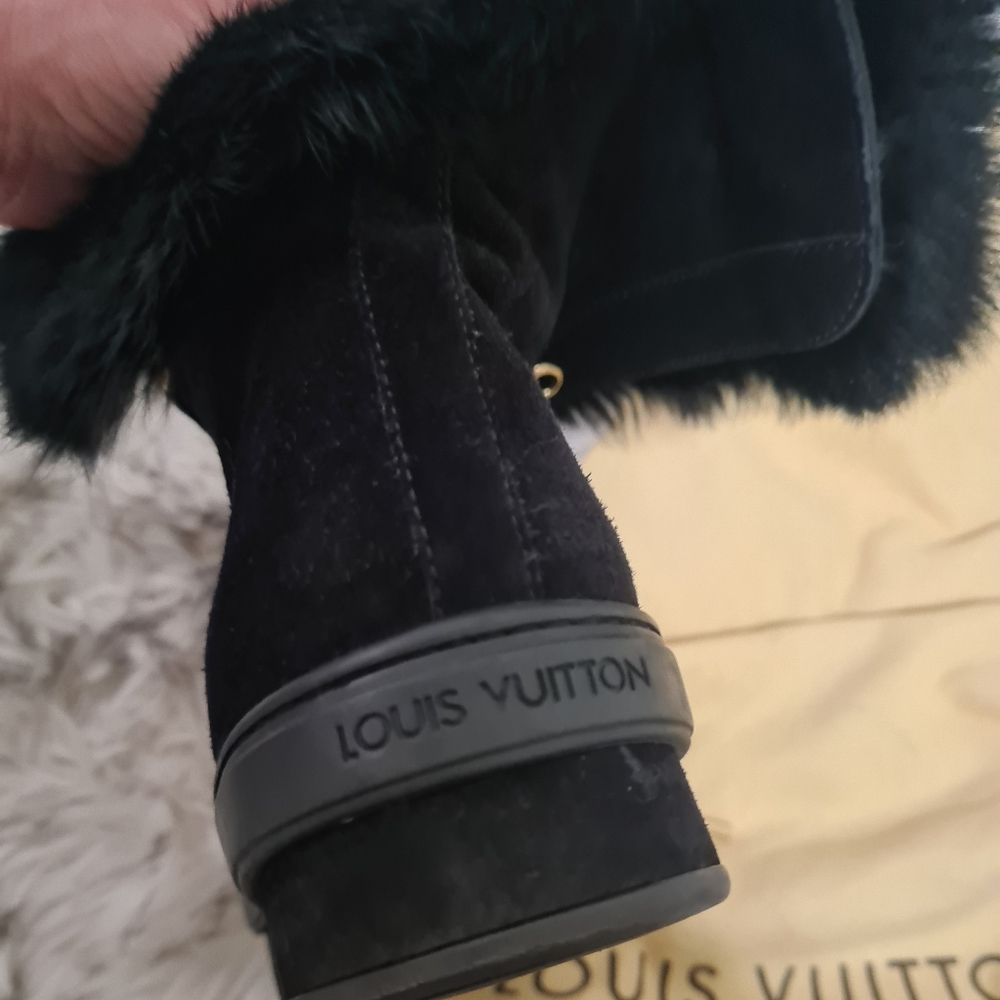 Louis vuitton winter boots fur - Picture 6 of 7